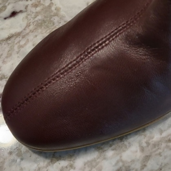 Offers!NEW EVERLANE Burgundy Day Boot 6 (6.5) Italian Leather Ankle Boot/Marooon - Picture 11 of 11